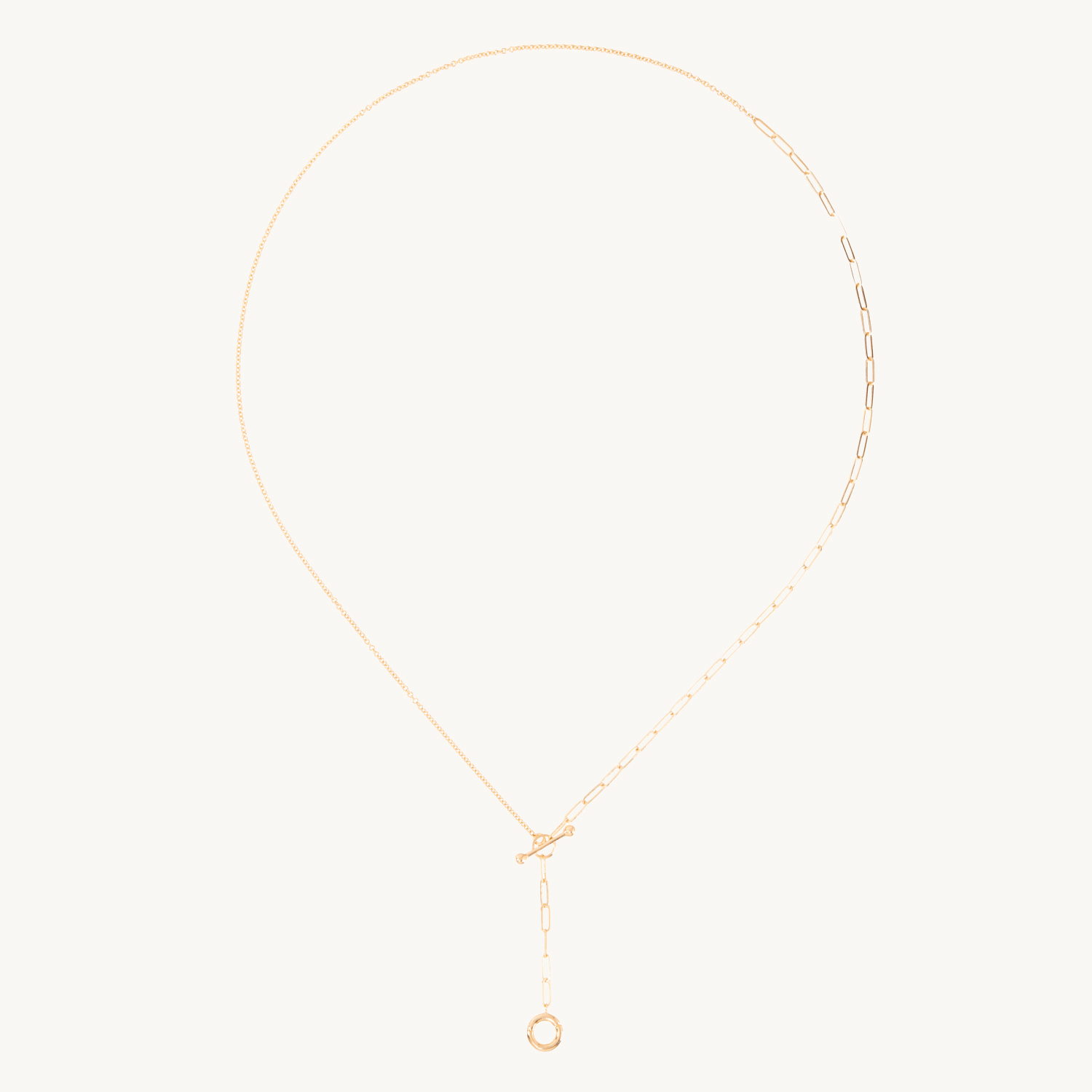 Catbird Jewelry - 1976 Lariat Toggle Necklace