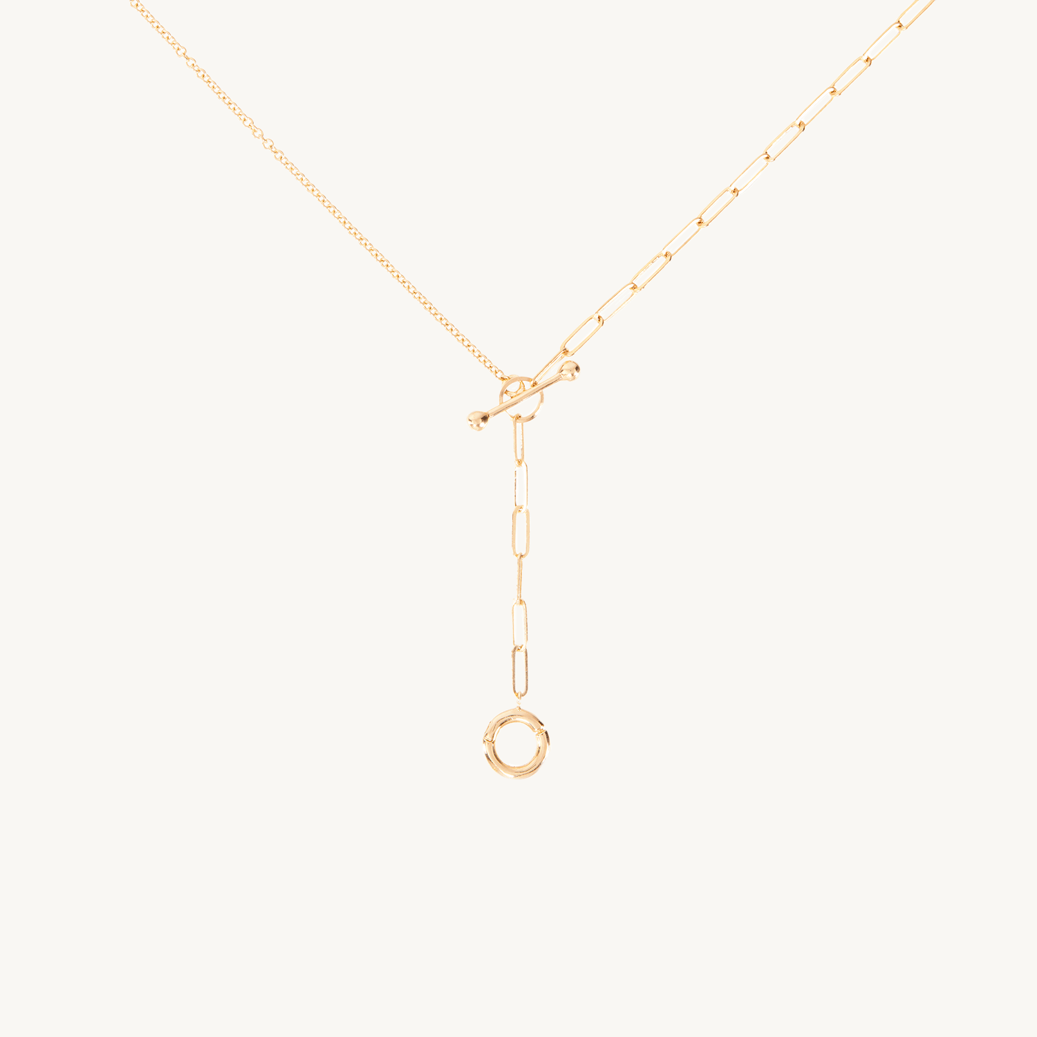 Catbird Jewelry - 1976 Lariat Toggle Necklace