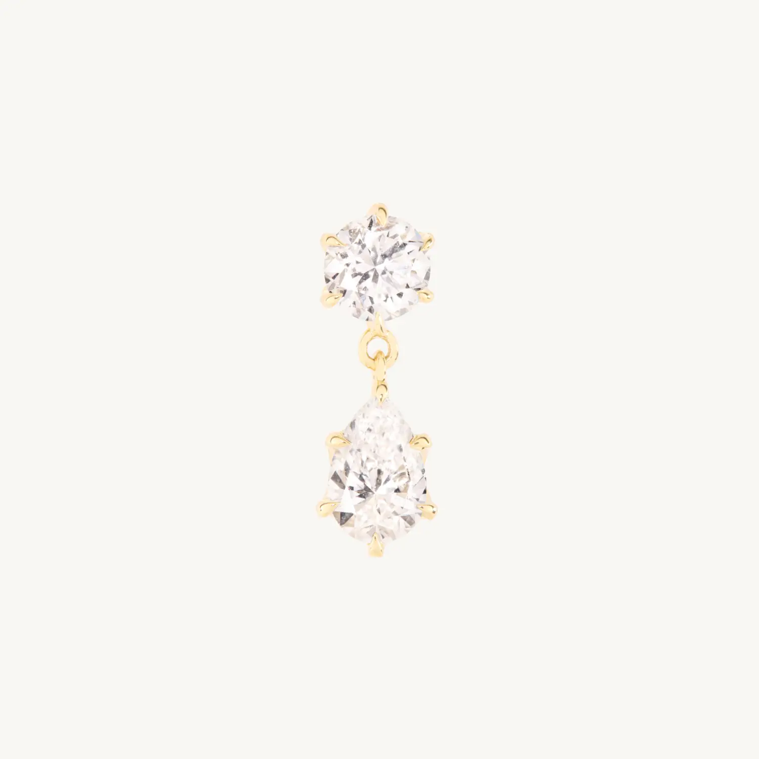 Catbird Jewelry - Cinema Lab-Grown Diamond Drop Earring (single)
