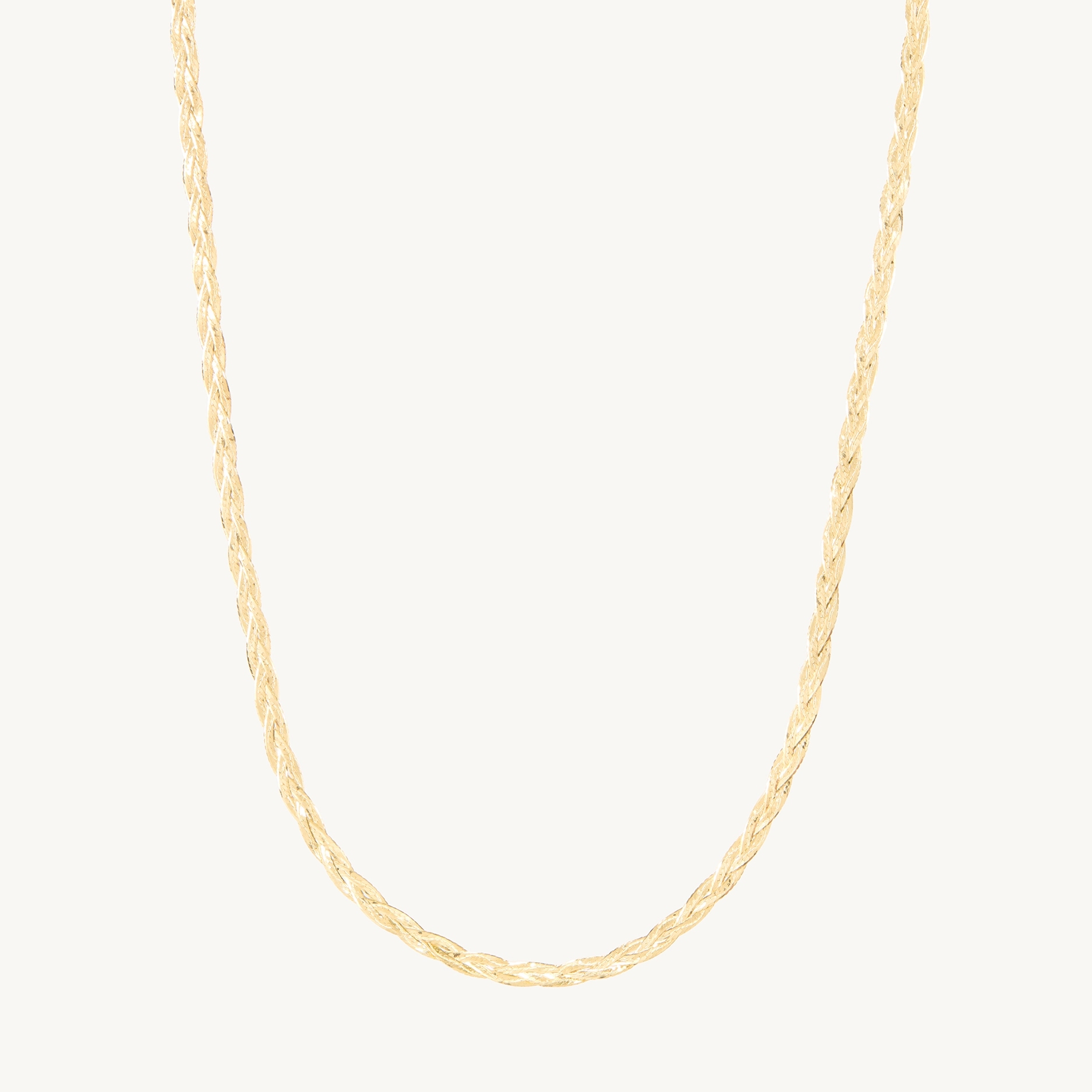 Entwined Braided Chain Necklace | Catbird NYC