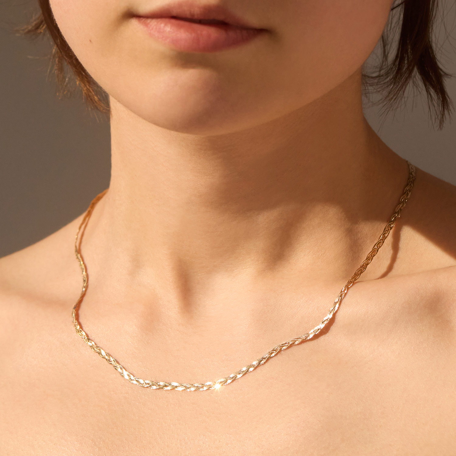 Jenny Slate x Catbird - Entwined Braided Chain Collar