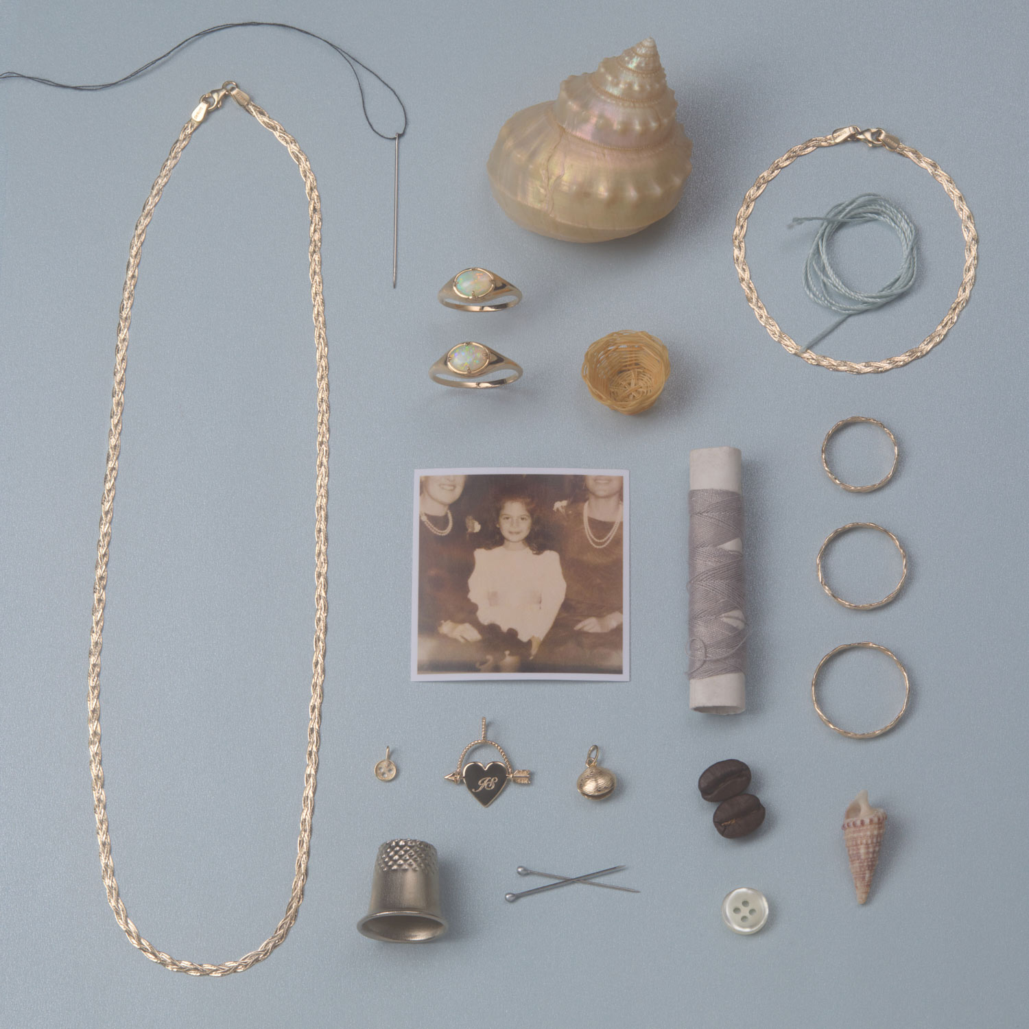 Jenny Slate x Catbird - Beloved Heart Spinner Charm