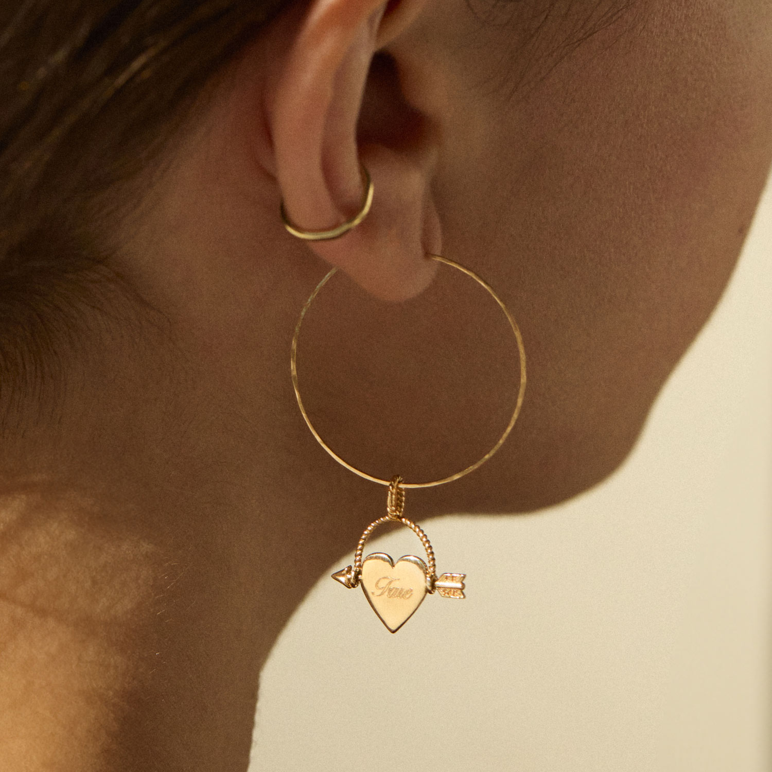 Jenny Slate x Catbird - Beloved Heart Spinner Charm