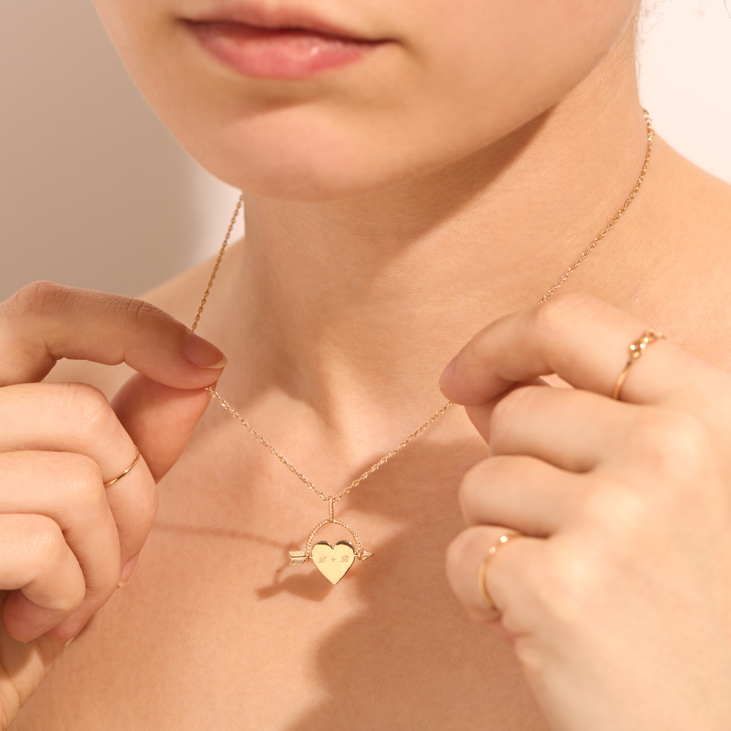 Jenny Slate x Catbird - Beloved Heart Spinner Charm