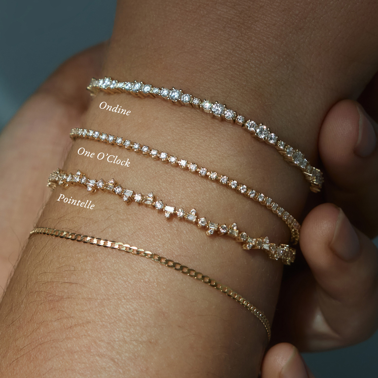 Catbird Jewelry - Ondine Diamond Tennis Bracelet
