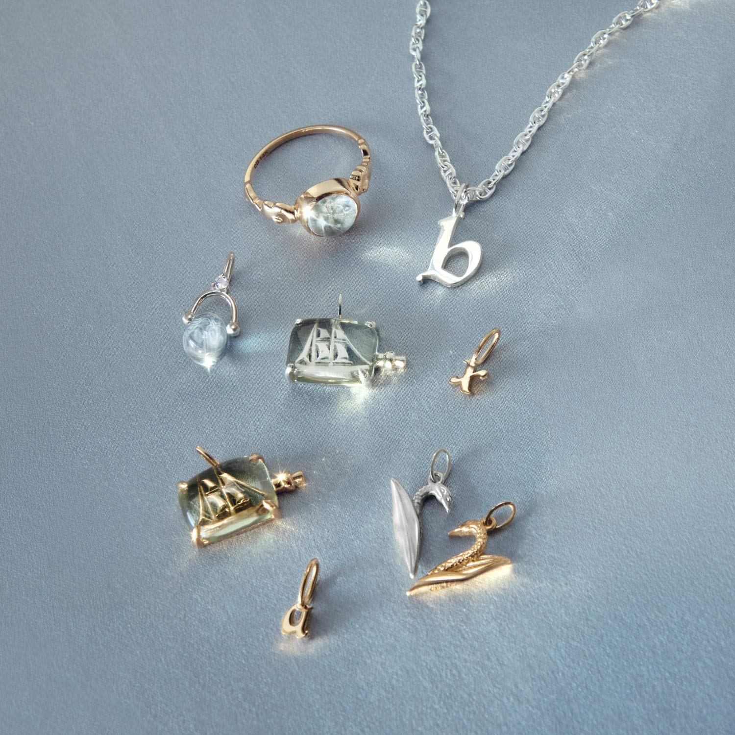 Nomad Silver Charm | Clairo x Catbird