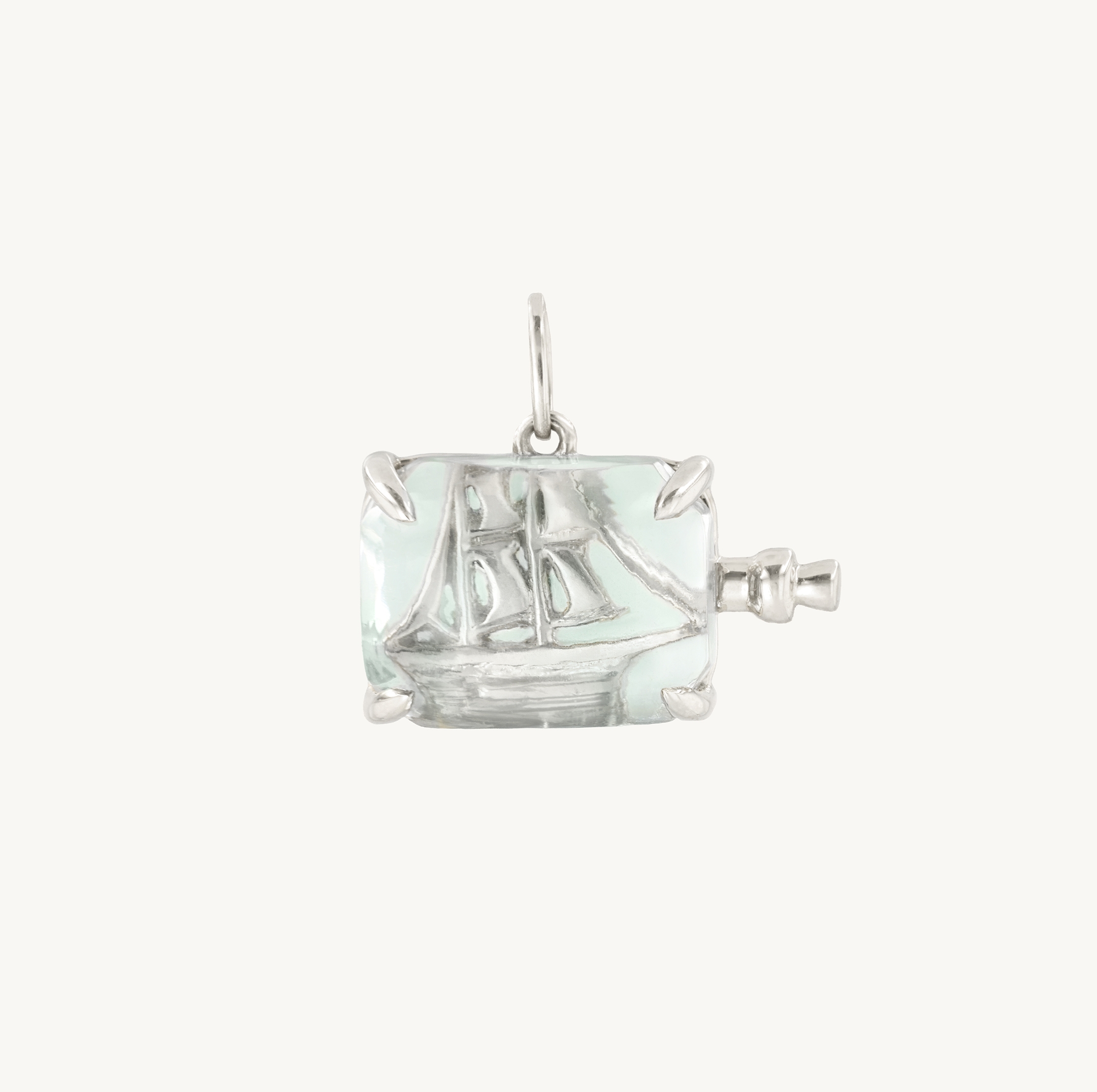 アクセサリー QUESERA charm silver Nomad Silver Charm | Clairo x Catbird