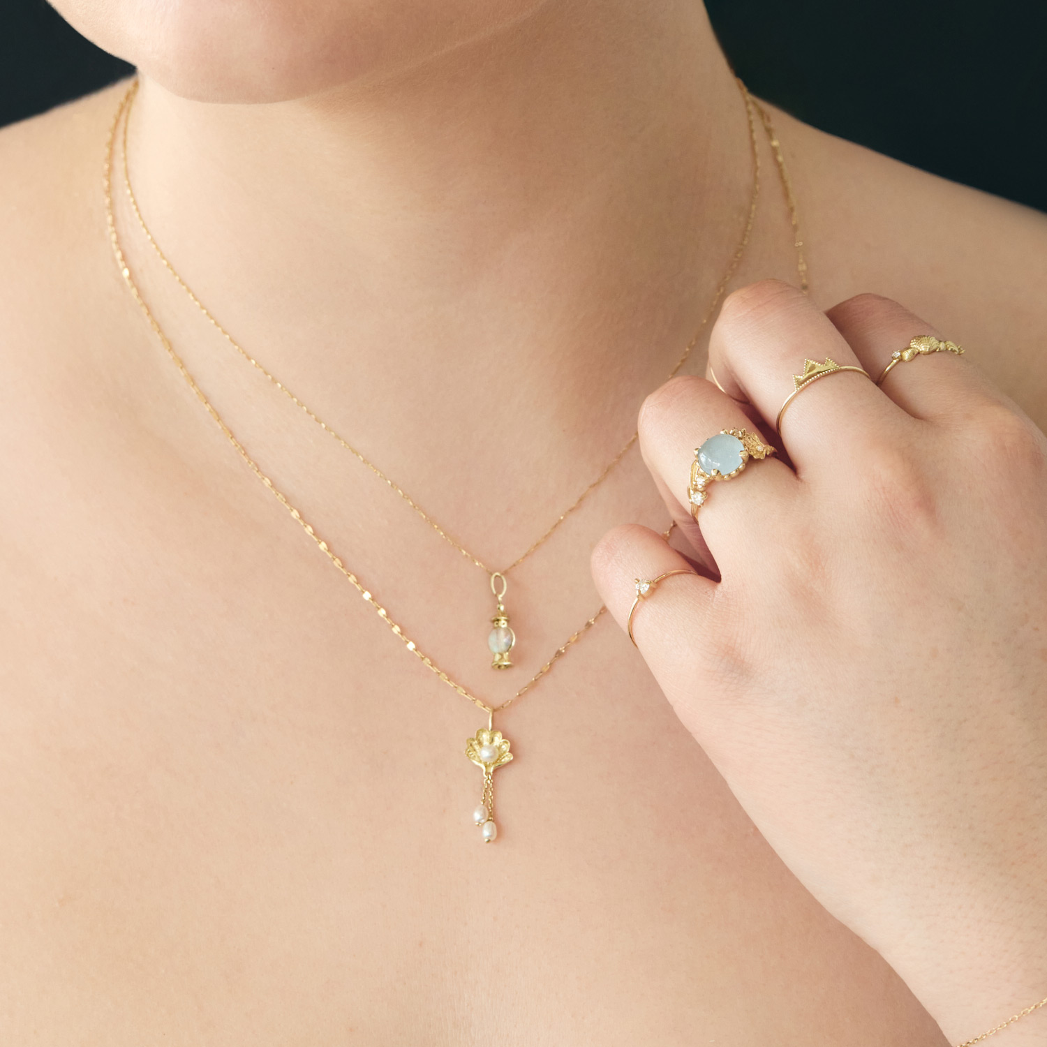 Venus from a Shell Gold Charm | Catbird x Japanese Breakfast