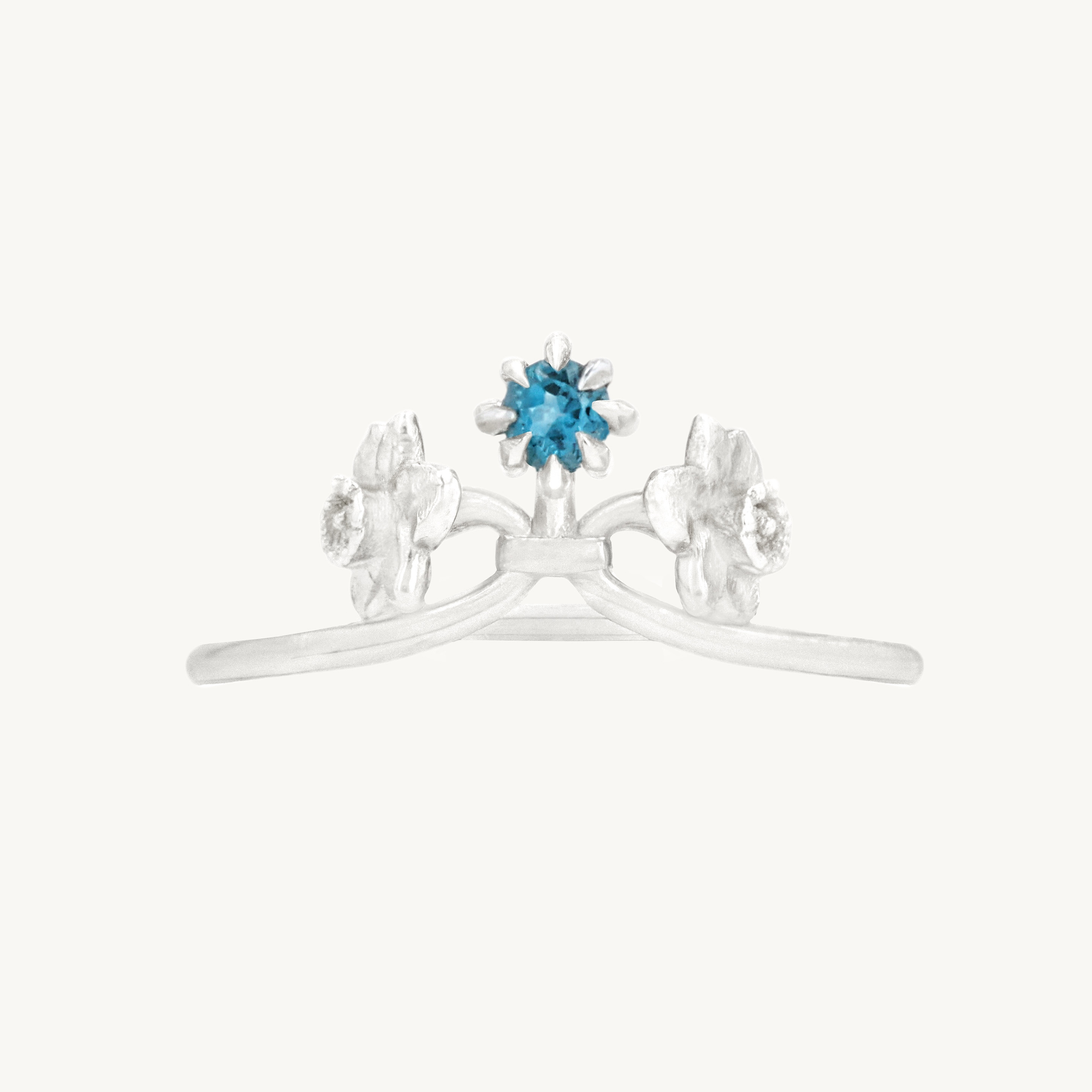 置物 topaz Topaz Flowers in a Vase Ring | Catbird x Japanese Breakfast