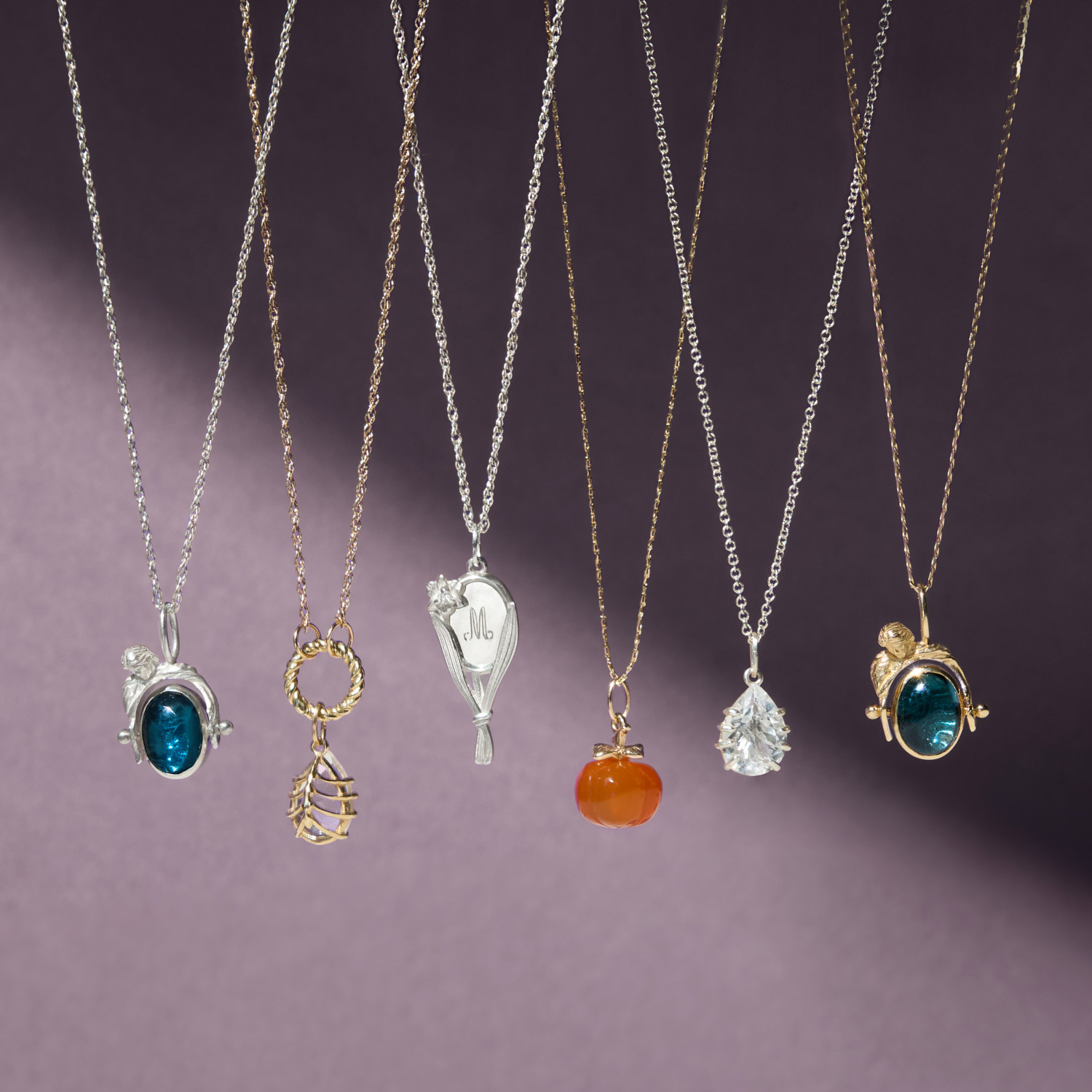 Chained to my Reflection Silver Charm | Catbird x Japanese Breakfast