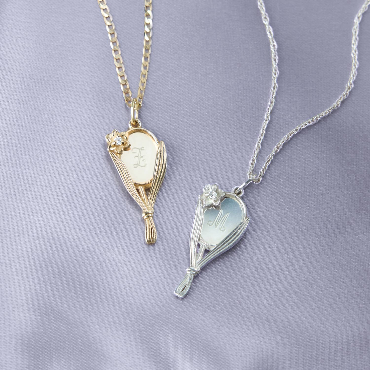 Chained to my Reflection Silver Charm | Catbird x Japanese Breakfast