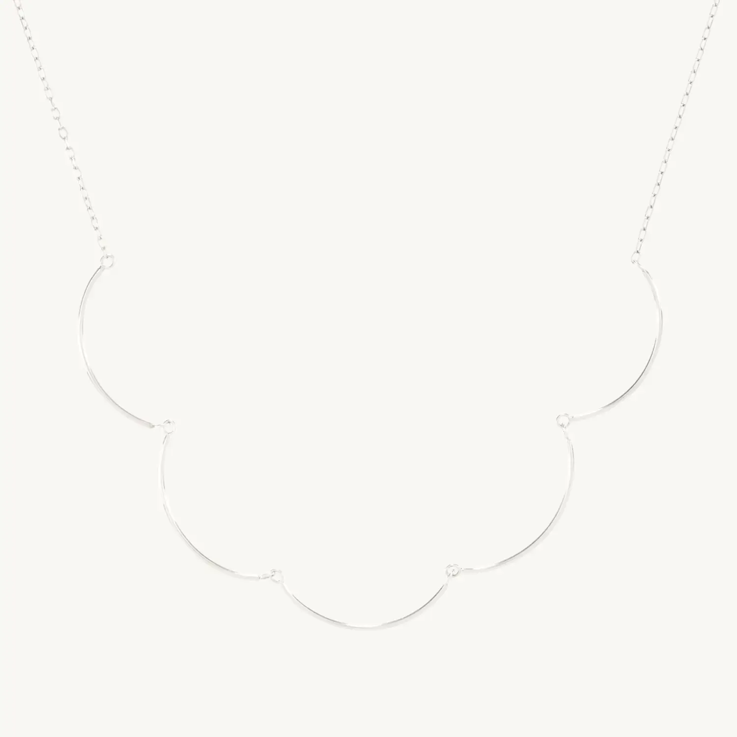 Laufey x Catbird - Theater Curtain Necklace, Silver