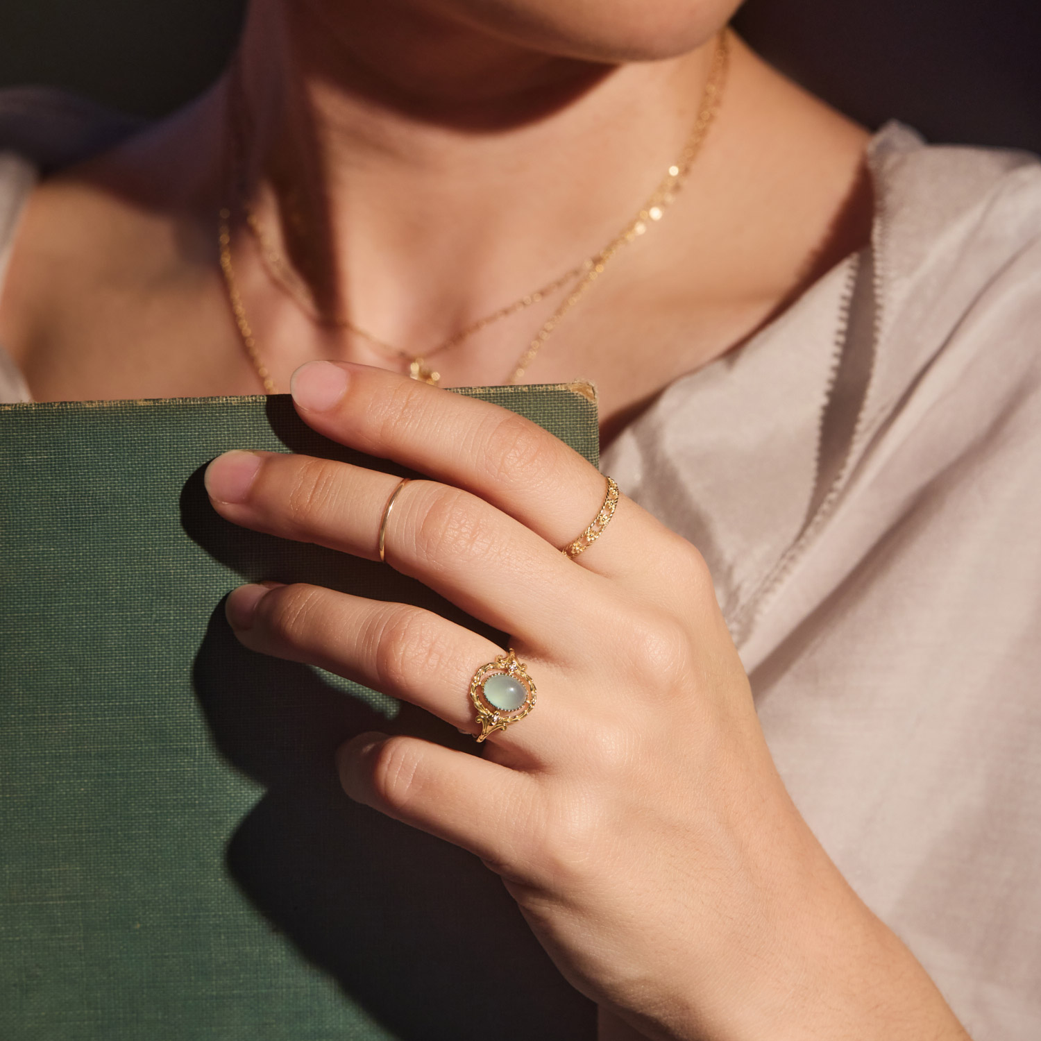 Laufey x Catbird - Sweeter Pastures Gold Ring