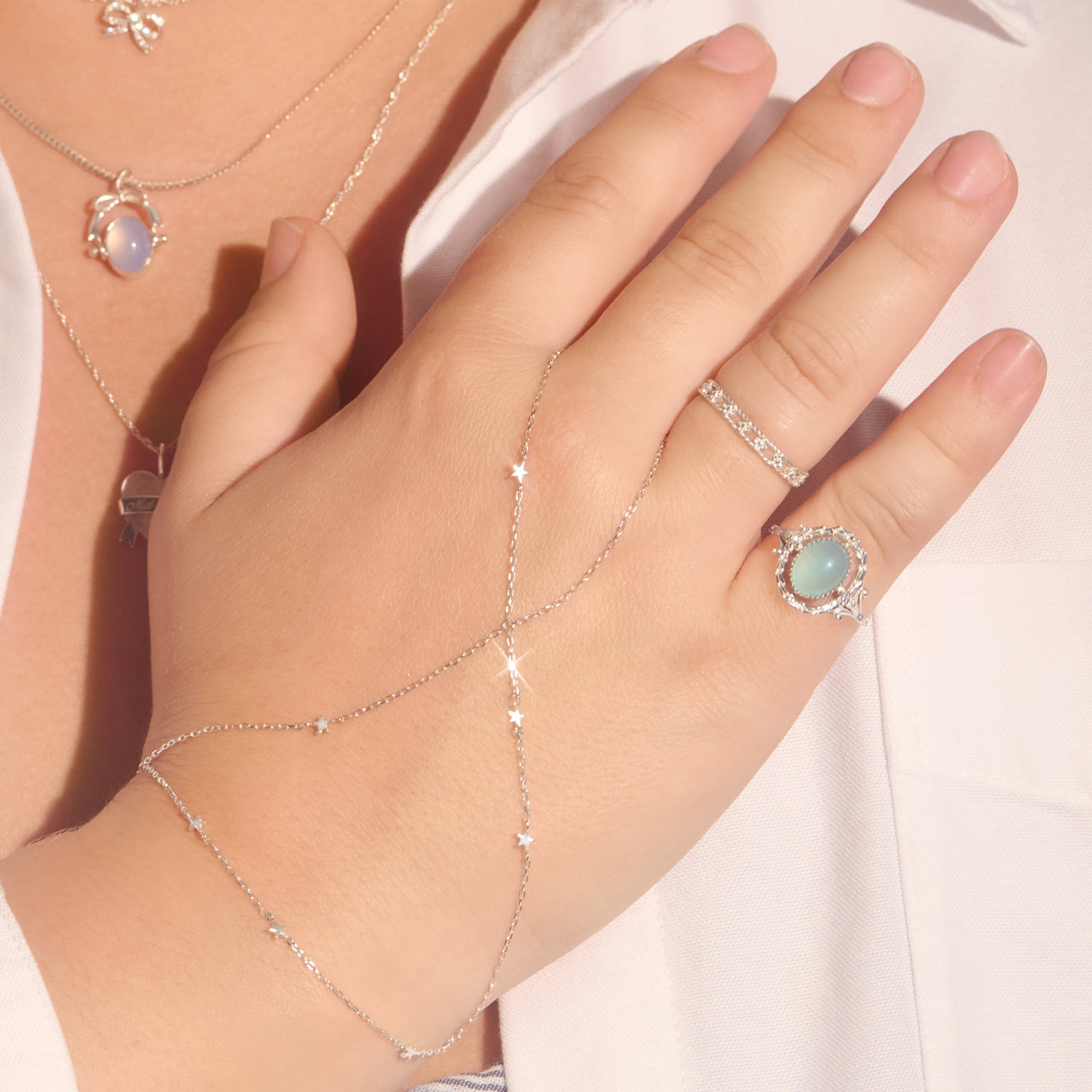 Laufey x Catbird - Sweeter Pastures Silver Ring