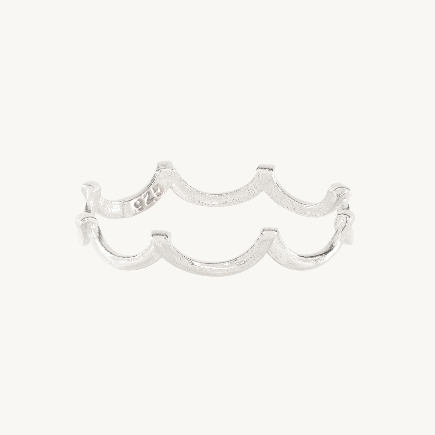 Laufey x Catbird - Theater Curtain Ring, Silver