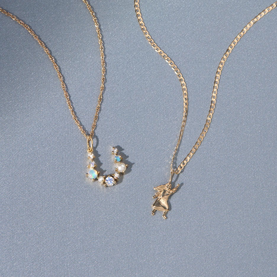 Leith Clark x Catbird - Unicorn Horseshoe Charm