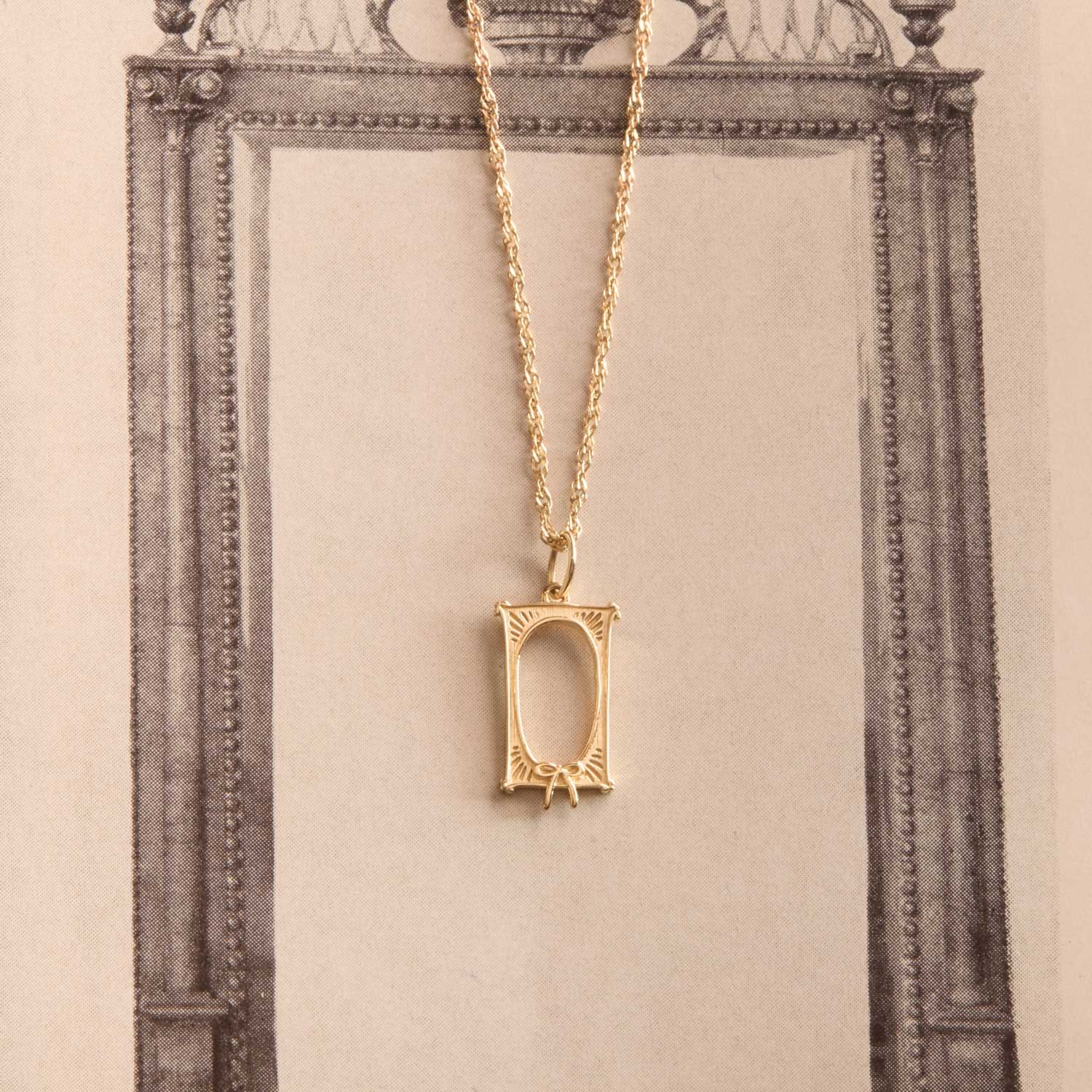 Catbird x Vito’s Gems - Vito’s Victorian Frame Charm