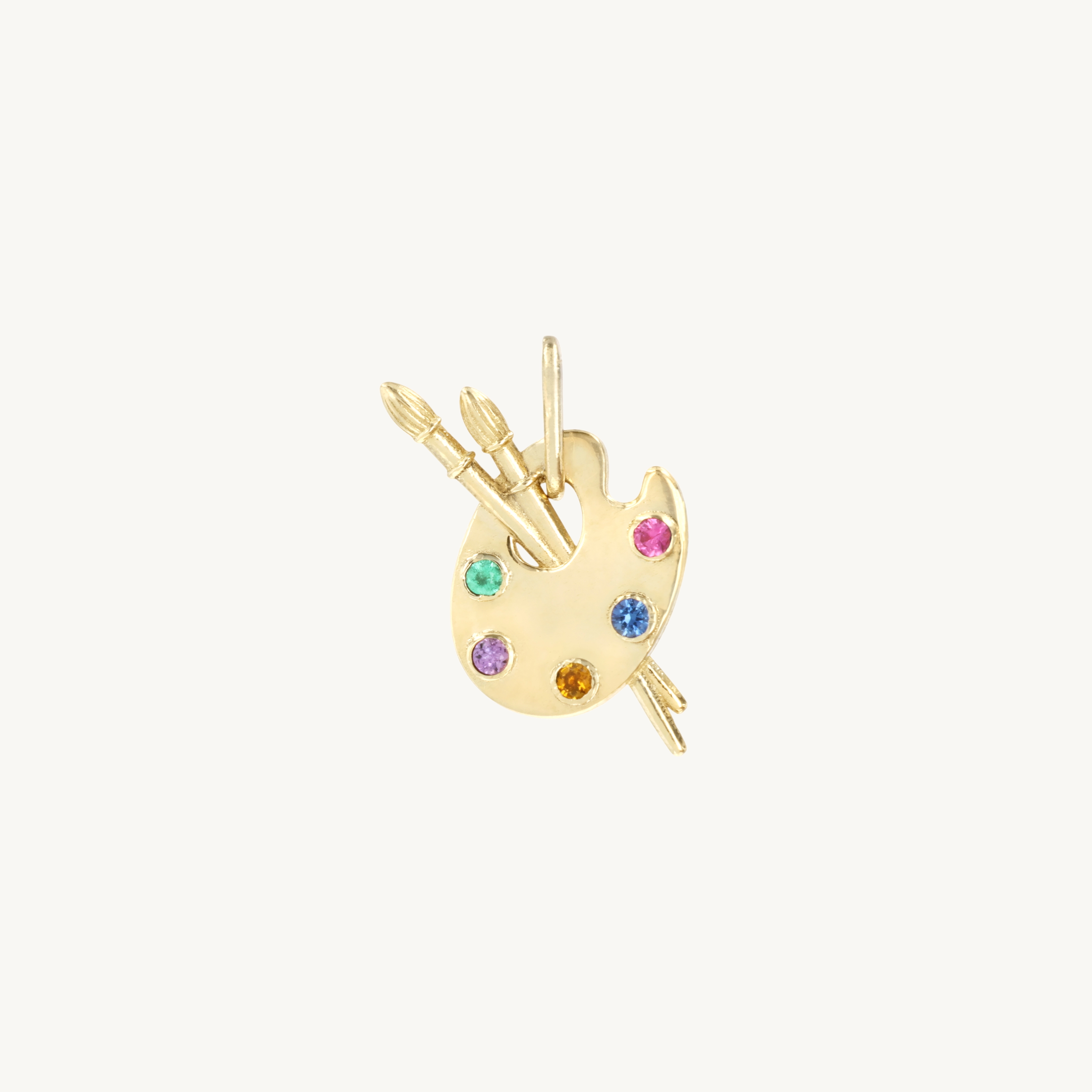 Catbird x Vito&rsquo;s Gems - Vito&rsquo;s Painter Palette Charm