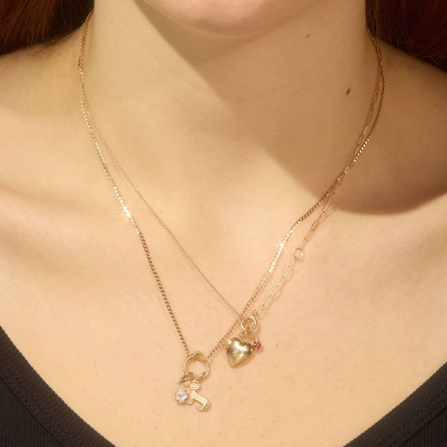Del Water Gap x Catbird - Horse with a Bowl Cut Gold Charm