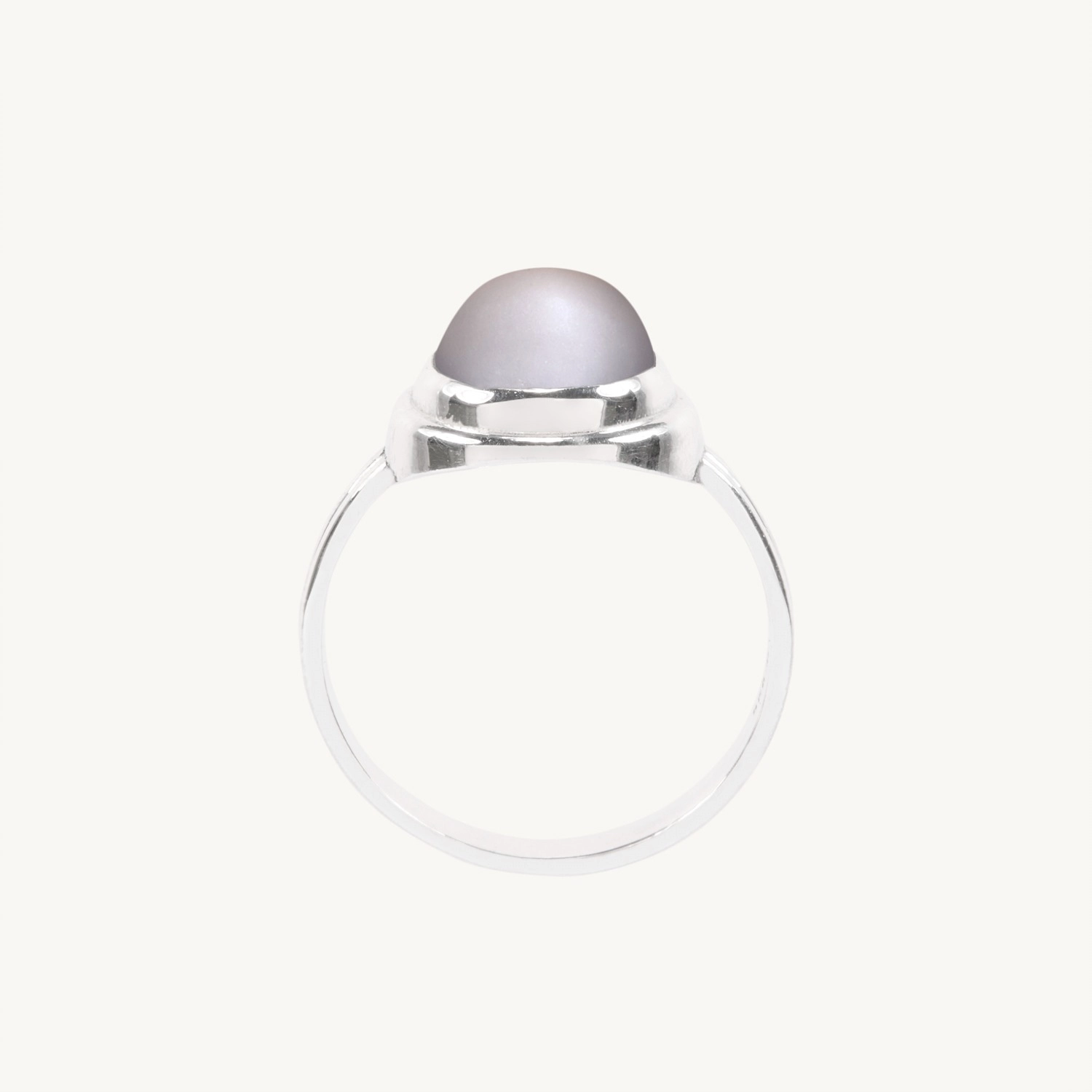 Silver Screen Moonstone Ring, Silver | Catbird x Heidi Bivens