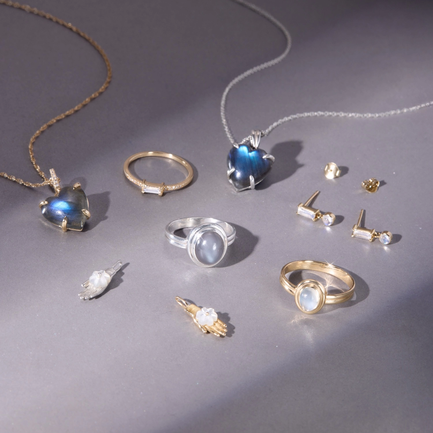 Miles of Light Ring | 10k Gold Ring | Catbird x Heidi Bivens