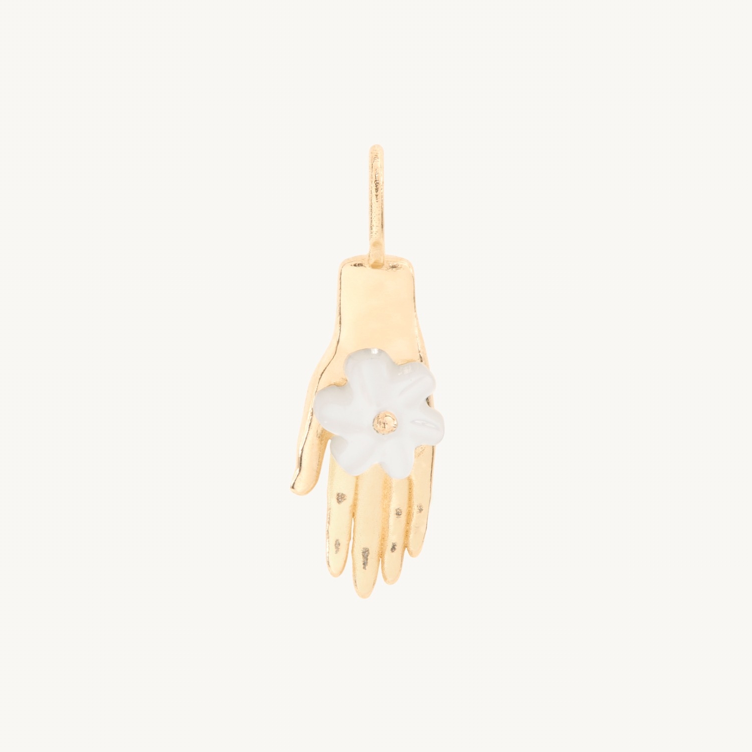 Night Blooming Jasmine 10k Gold Charm | Catbird x Heidi Bivens
