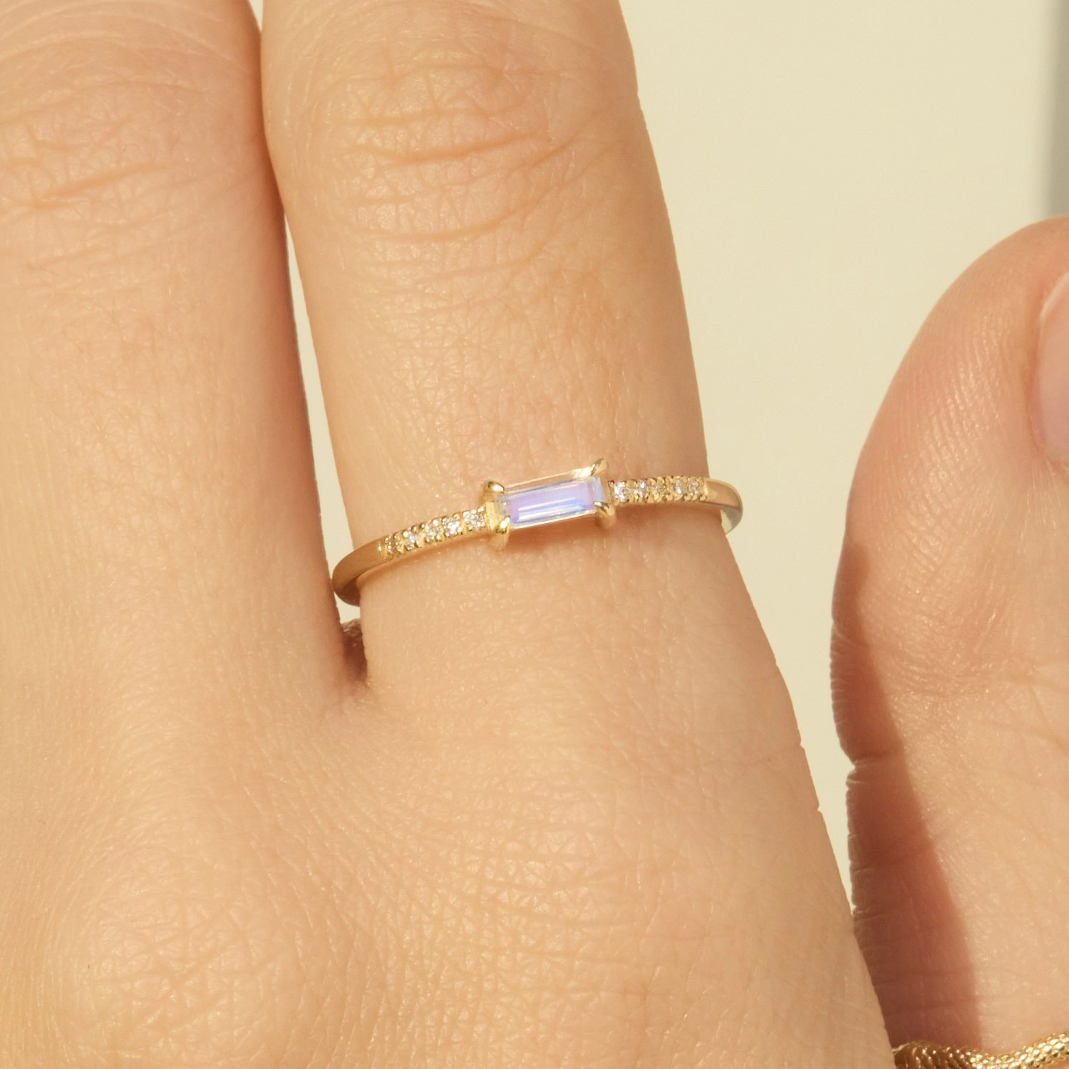 Miles of Light Ring | 10k Gold Ring | Catbird x Heidi Bivens