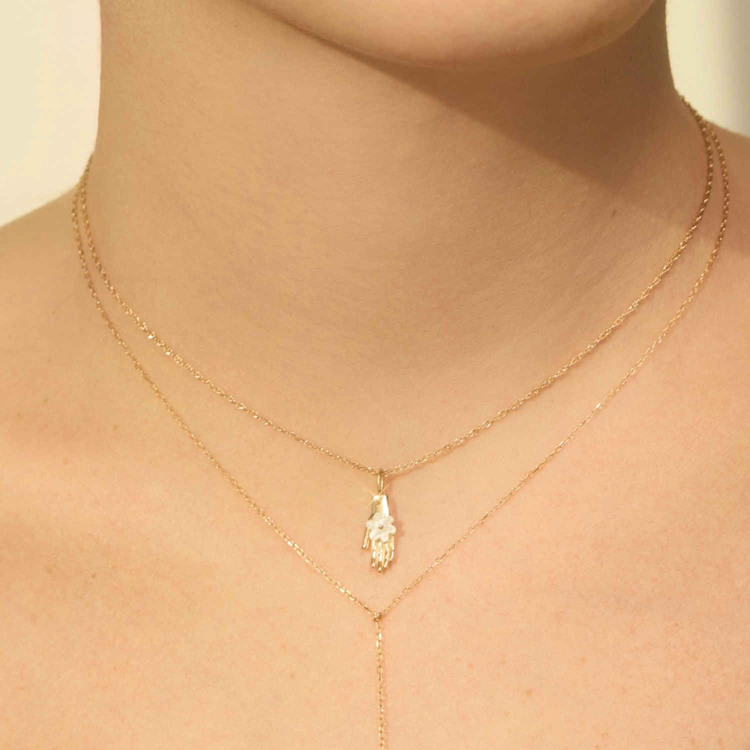 Night Blooming Jasmine 10k Gold Charm | Catbird x Heidi Bivens