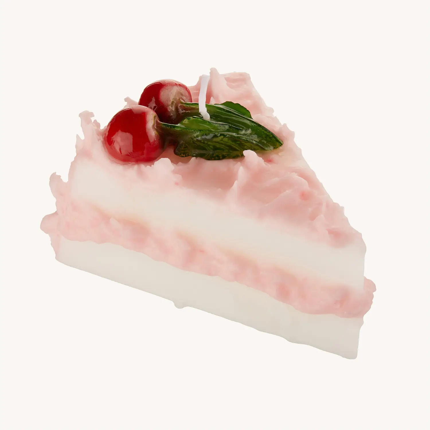 Cereria Introna - Cake Candle, Pink Cherry on Top