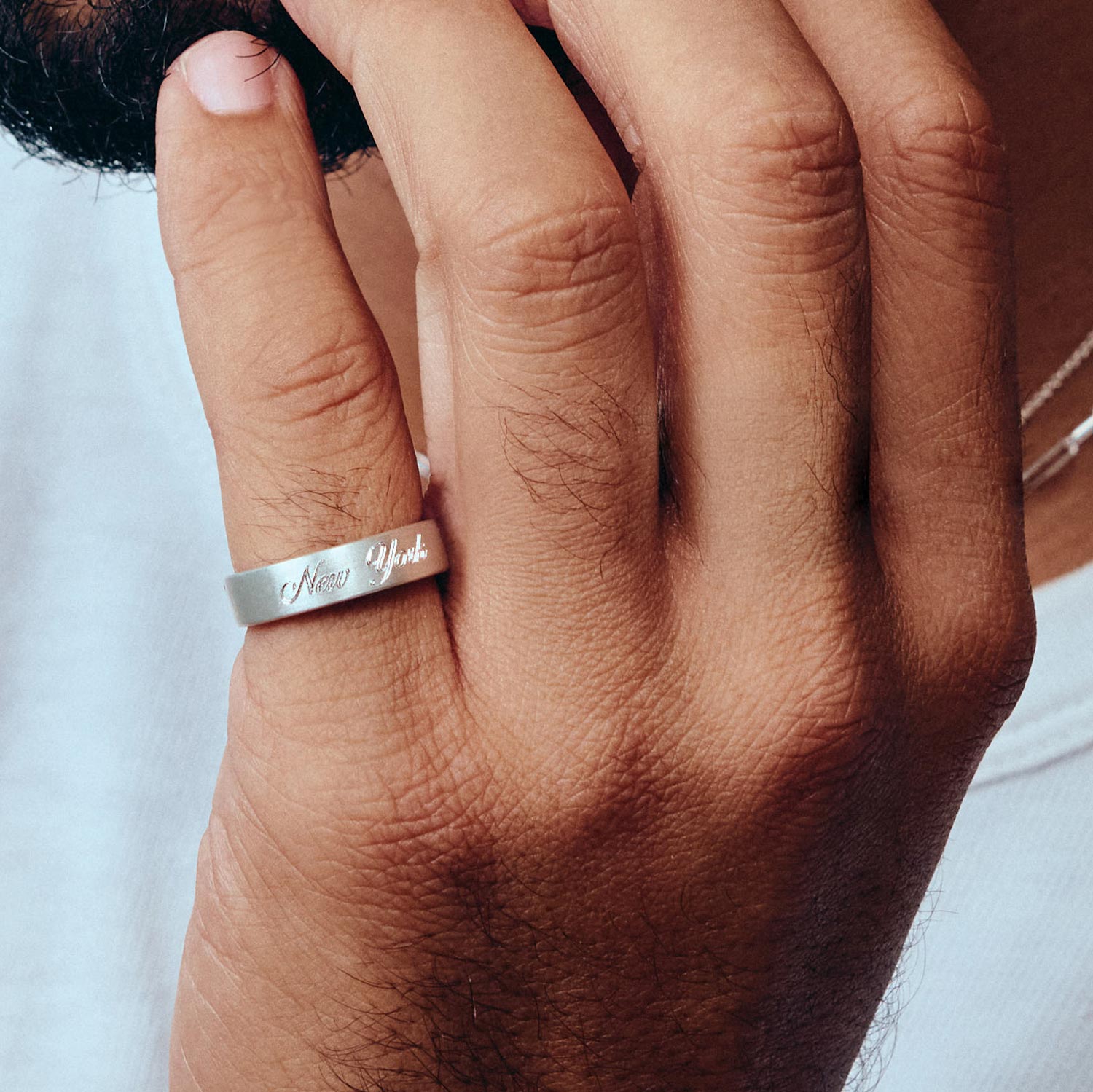 Catbird Jewelry - Century ID Chain Ring