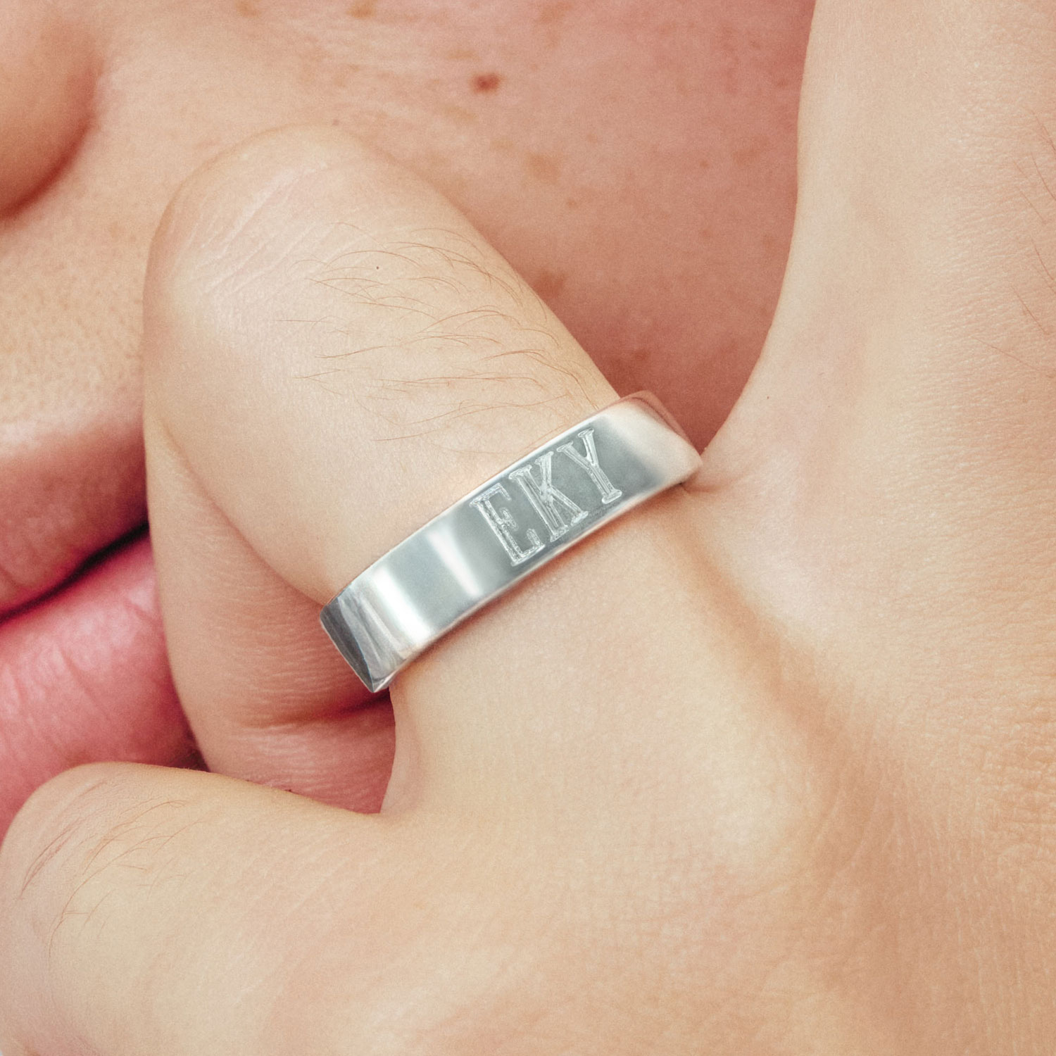 Catbird Jewelry - Century ID Chain Ring