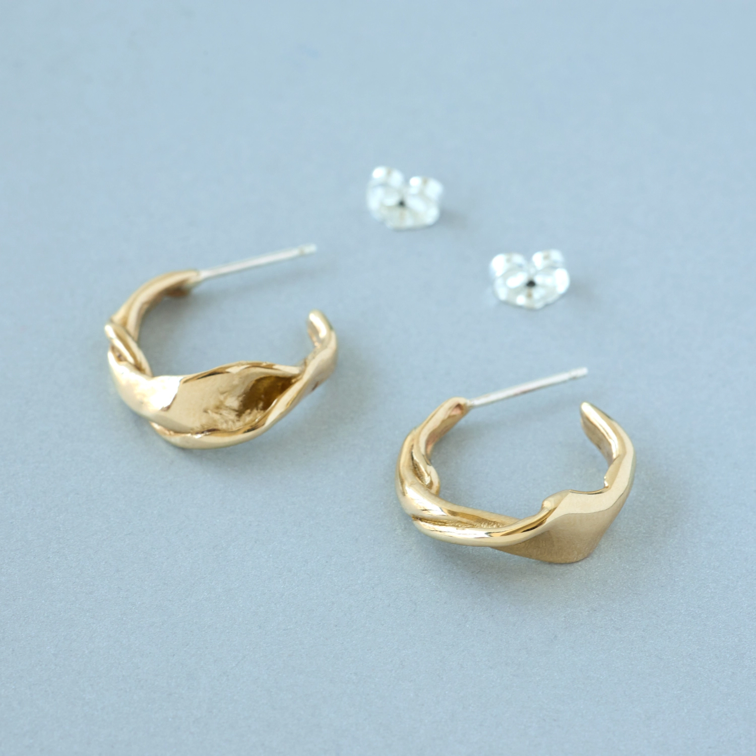 Faris - Twist Hoops (pair)