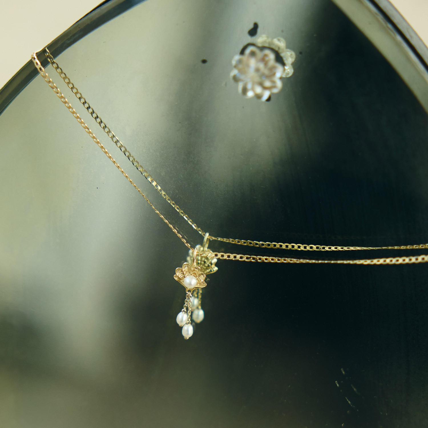 Venus from a Shell Gold Charm | Catbird x Japanese Breakfast
