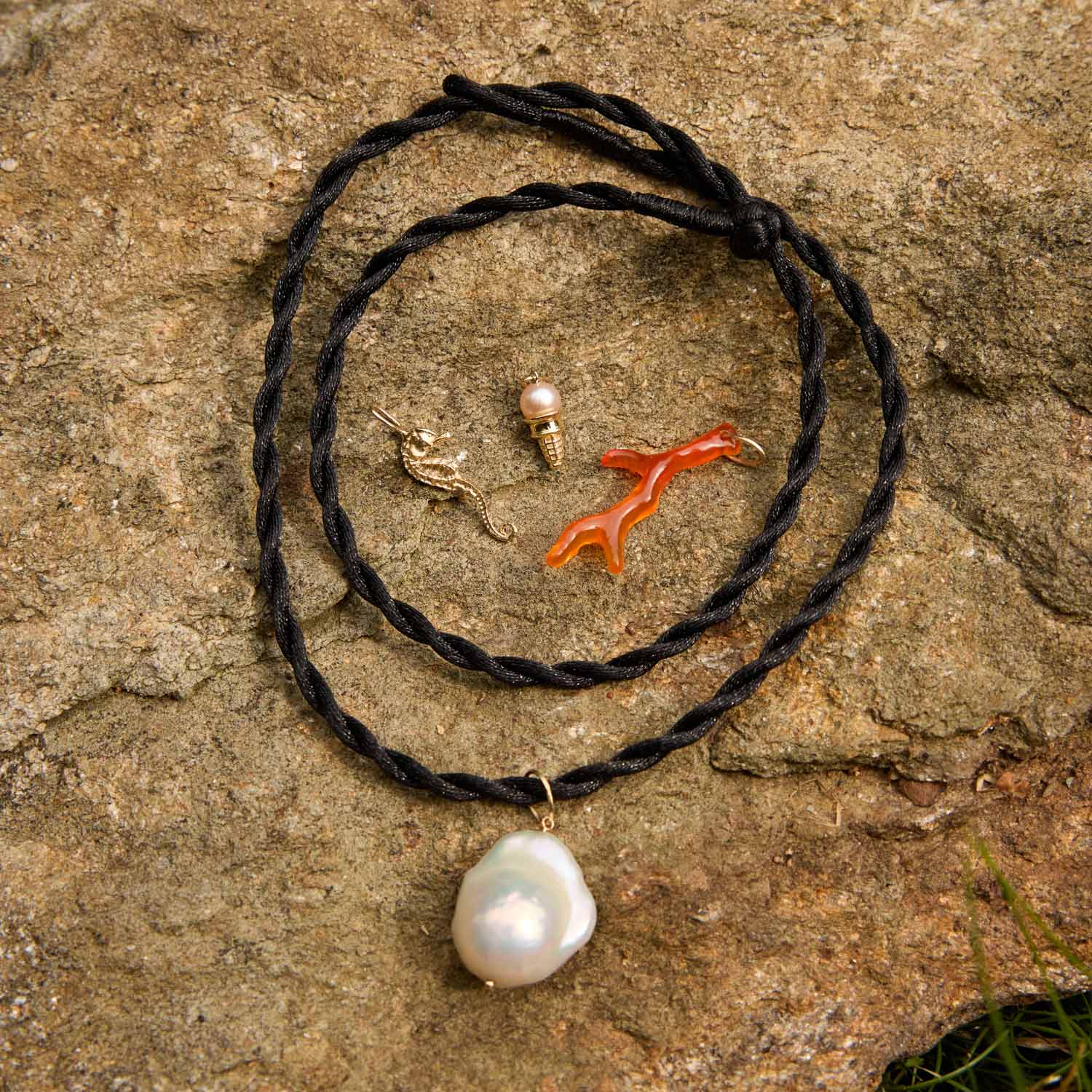 Catbird Jewelry - Pearl Ice Cream Charm