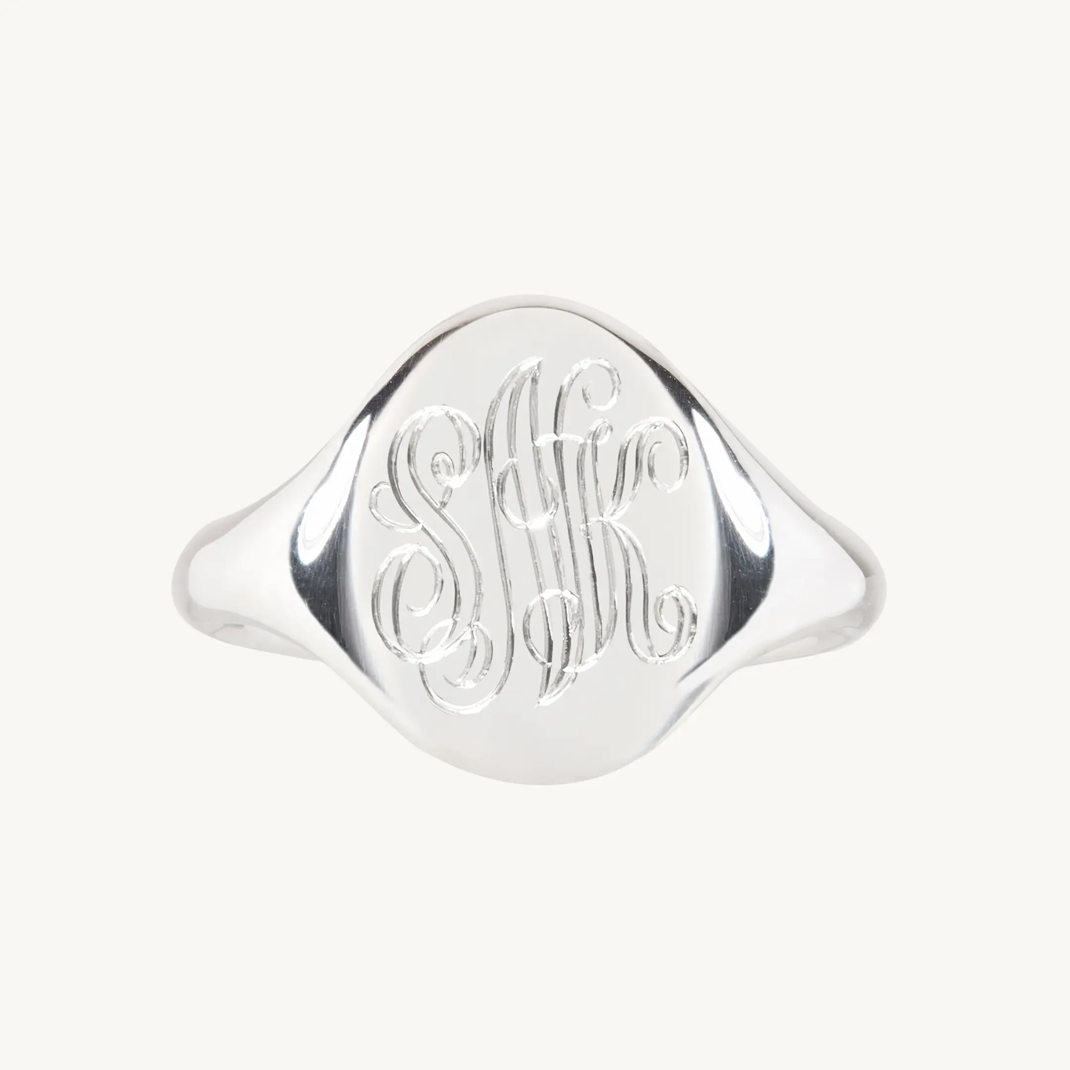 Leo Black - Grandfather Signet, Silver