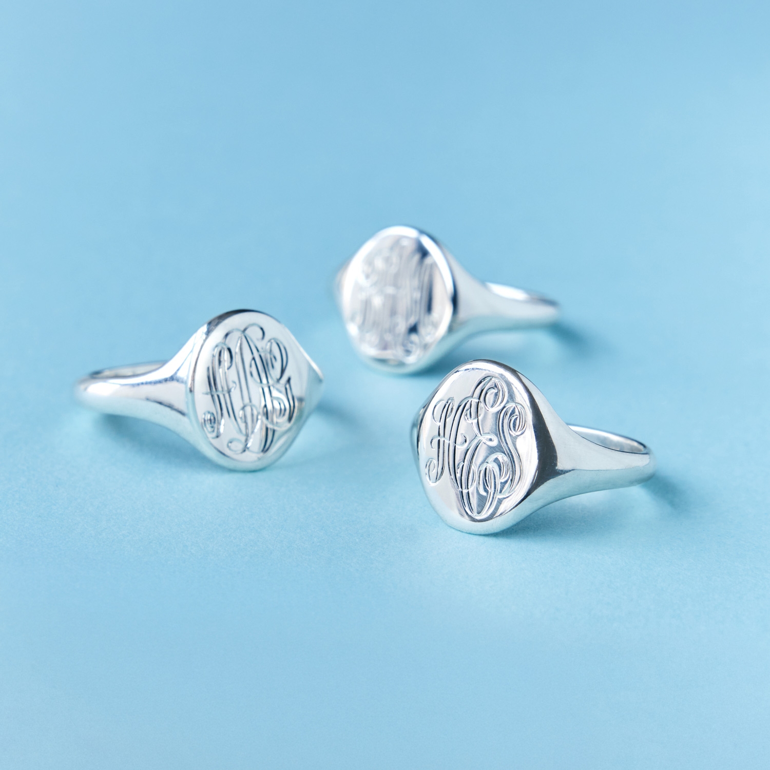 Leo Black - Grandfather Signet, Silver