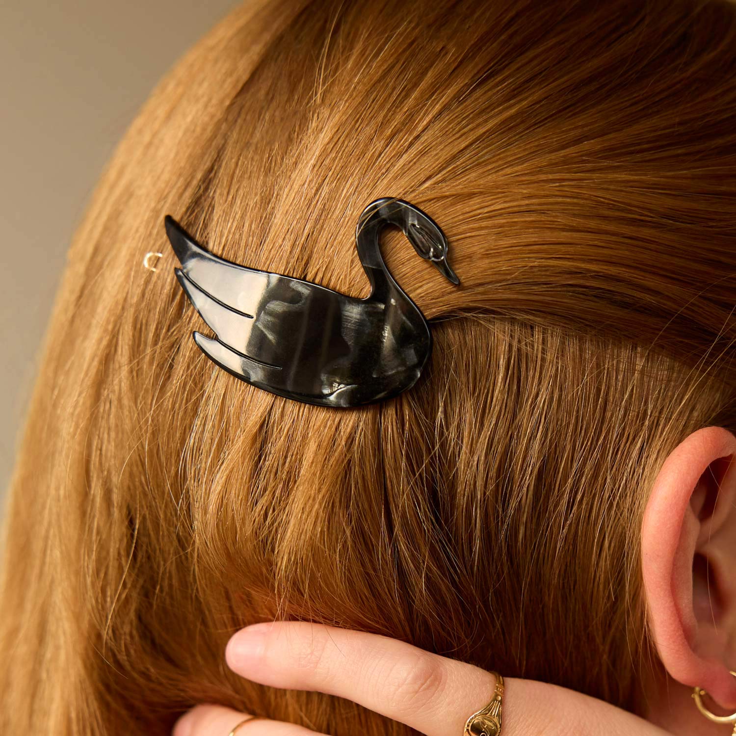 Black Swan Hair Clip | Catbird NYC