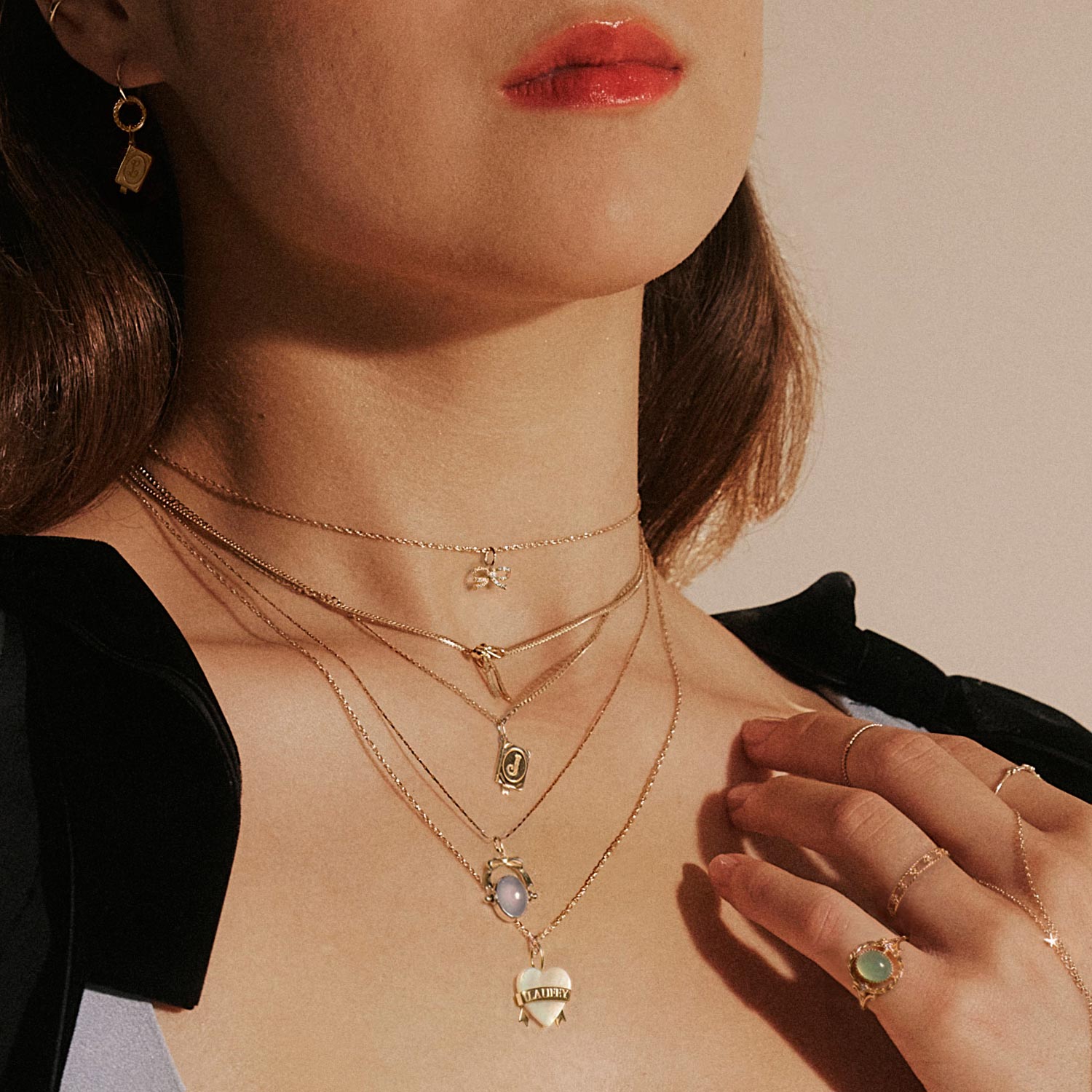 Laufey x Catbird - Lovestruck Silver Heart Charm