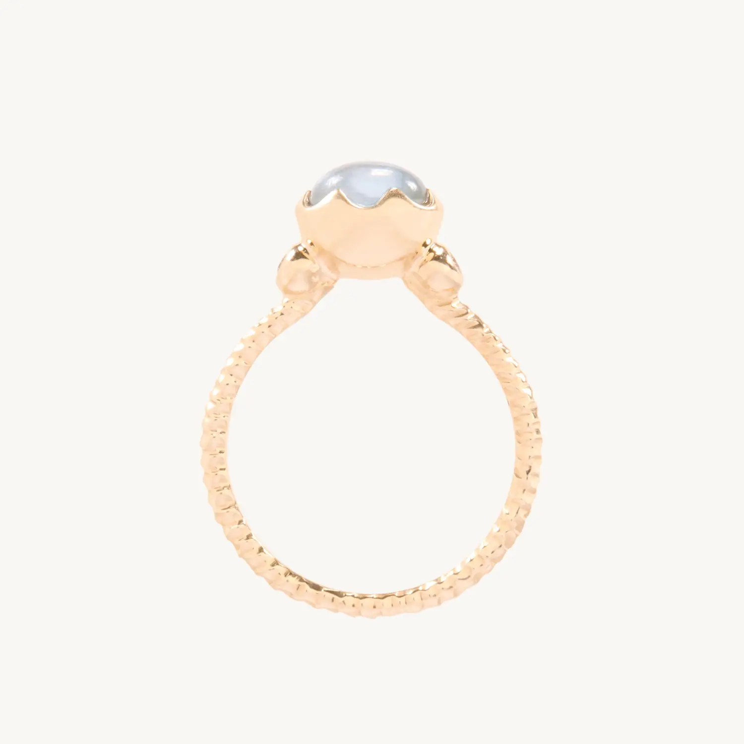 LAZAR - Aquamarine Wishing Well Ring