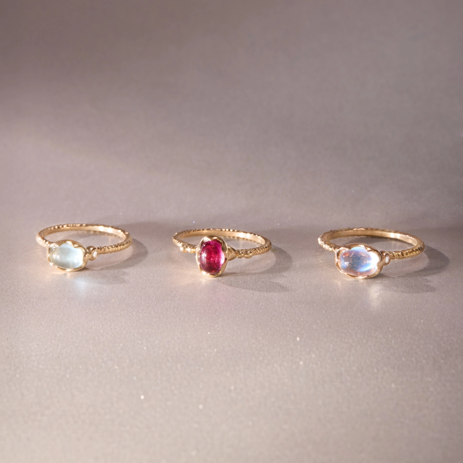 LAZAR - Aquamarine Wishing Well Ring