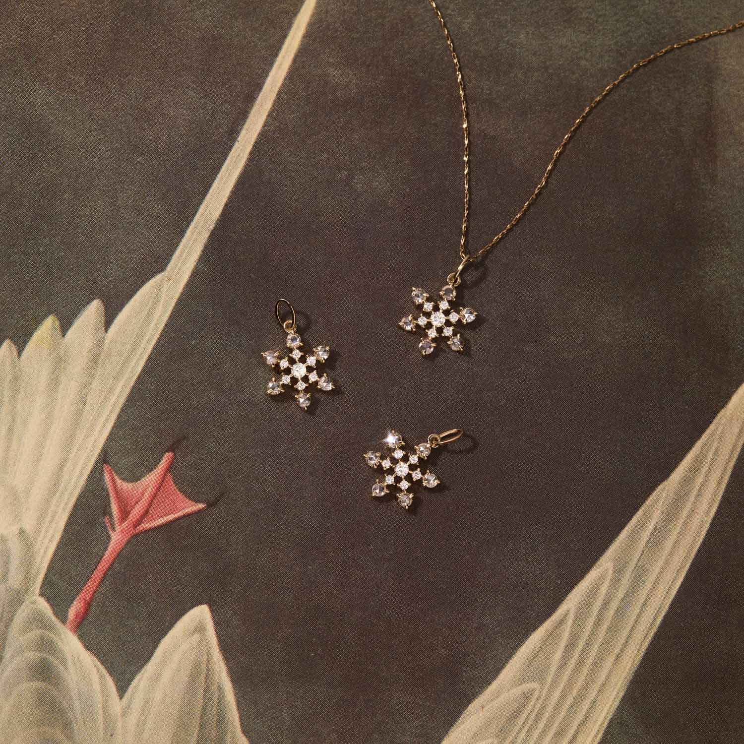Snow Day Diamond Charm | Catbird x Vito's Gems