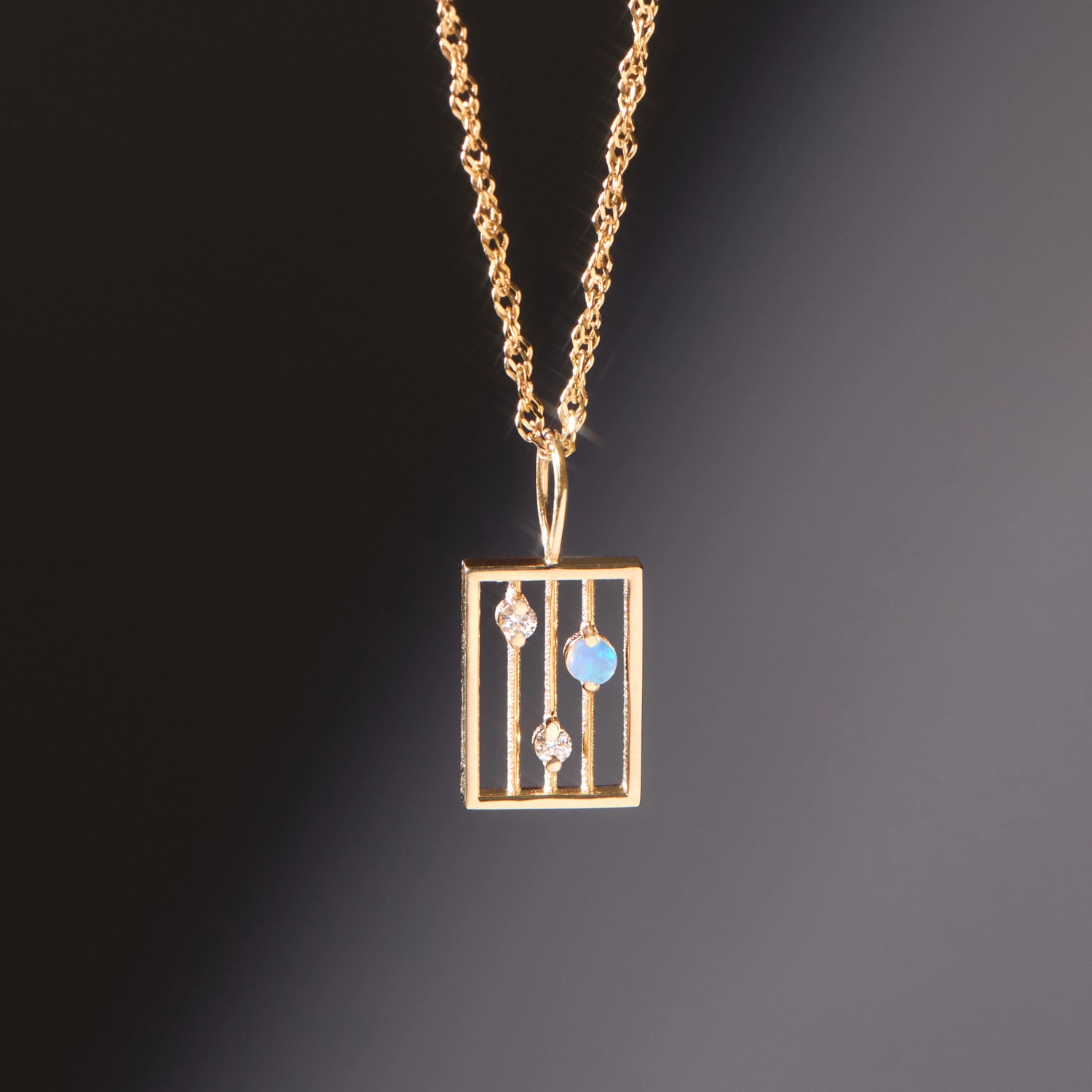 Opal Drift Pendant | Catbird NYC