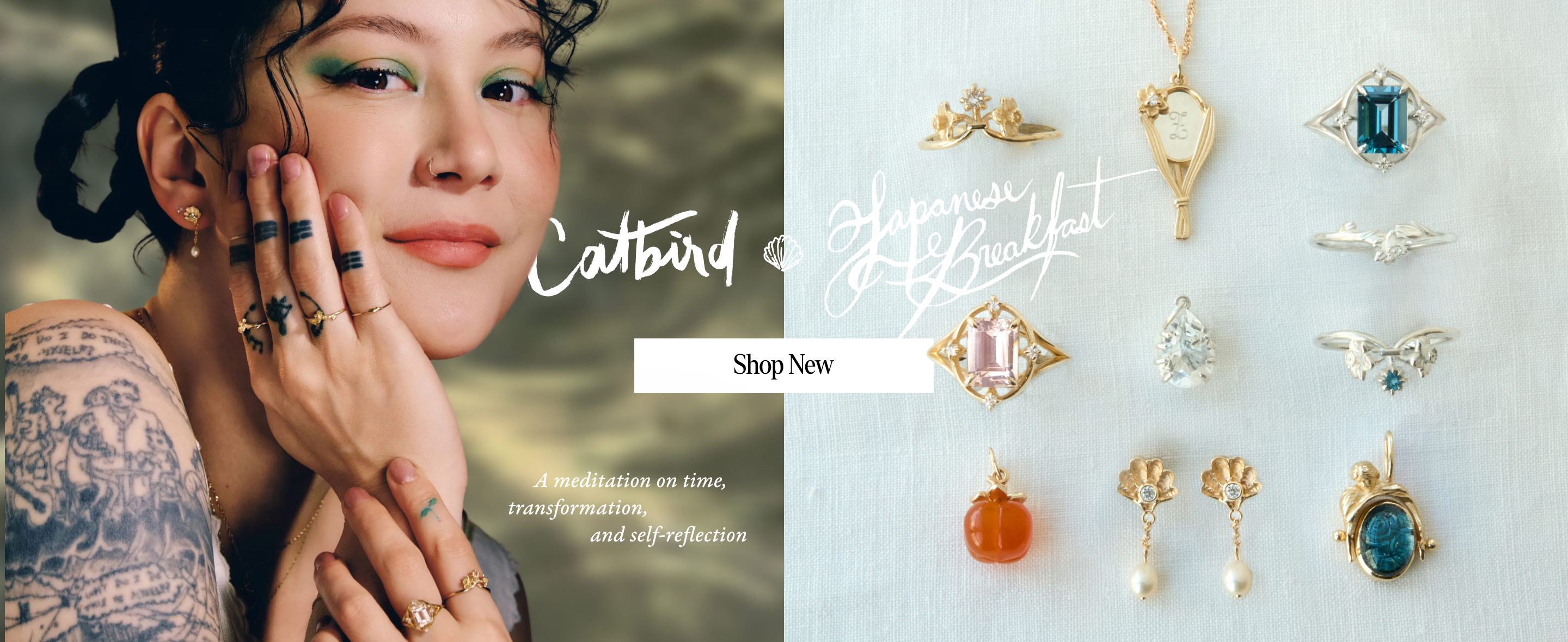 Catbird x Japanese Breakfast: A meditation on time, transformation, and self-reflection. Shop New