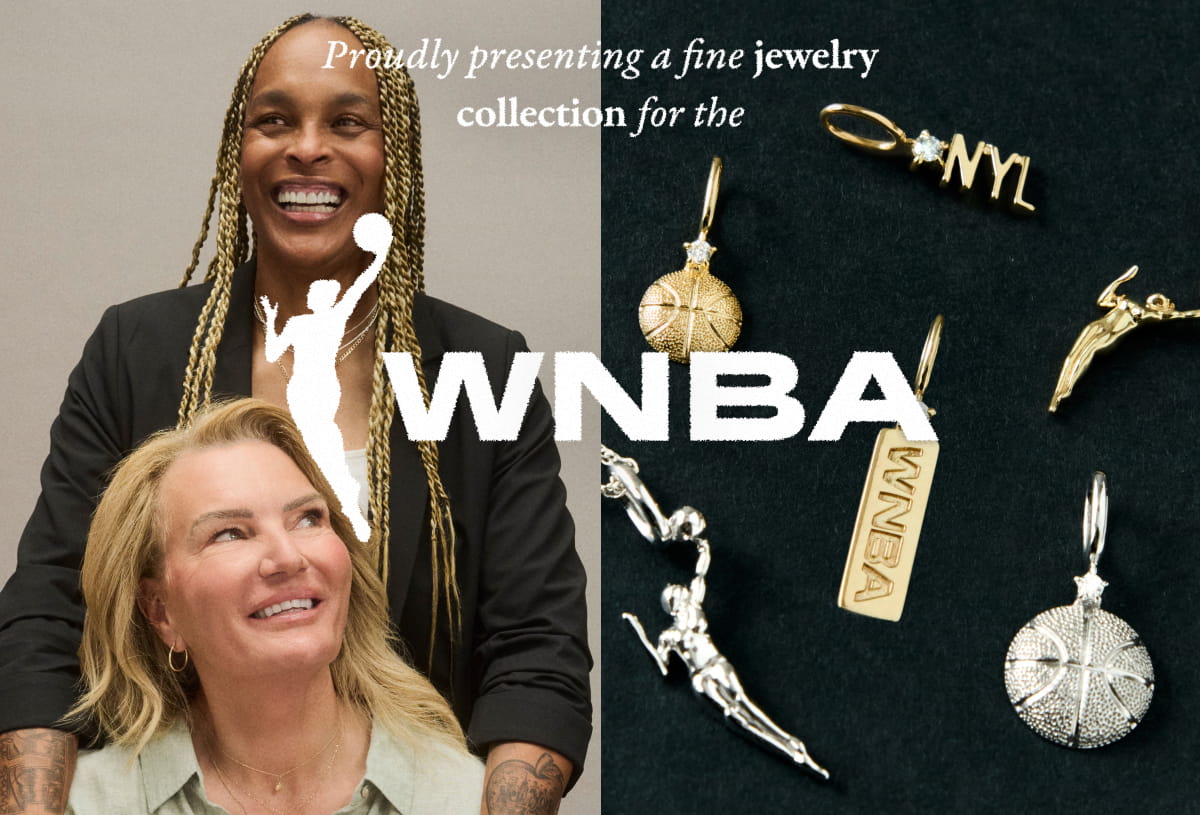 Proudly presenting a fine jewelry collection for the WNBA